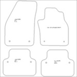 Volvo C30 Automatic Car Mats